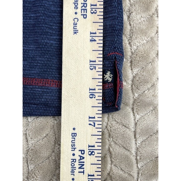 Nat‎ Nast Polo Shirt Mens L Blue Soft Stretch Luxury Originals Casual Heathered - Picture 7 of 12